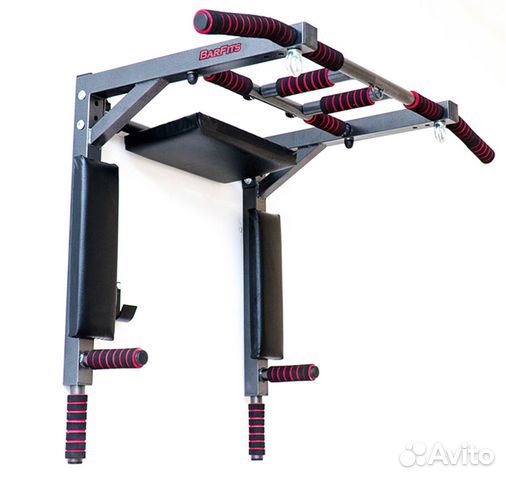 Турник 3в1 40х40 Premium Антик-Серебро