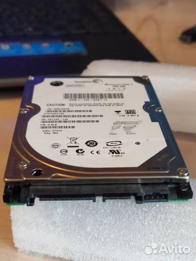 Жёсткий диск для ноутбука 160 гб c BED секторами