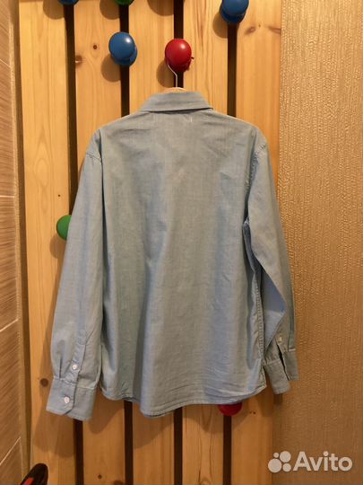 Рубашки школьные мальчуковые (140 см, 10 лет)