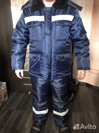 Спецодежда рабочая одежда зимняя мужская