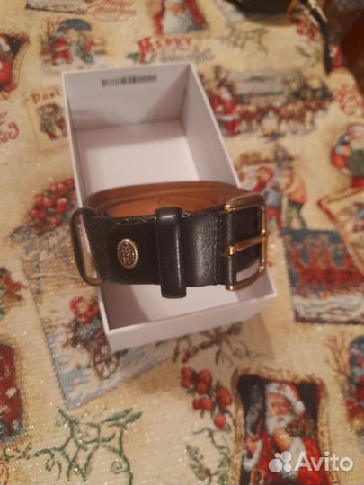 Мужской кожаный ремень petek