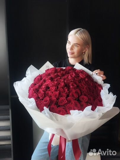Букеты из 101 розы