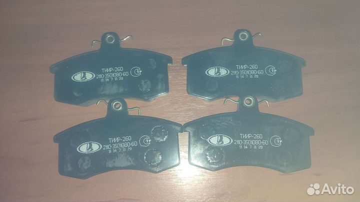 Тормозные колодки ваз