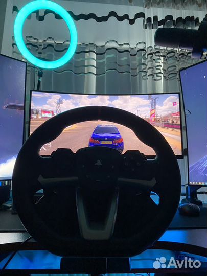 Игровой руль Hori Racing Wheel Apex (PS5)