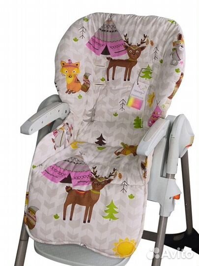 Чехол на стульчик для кормления happy baby william