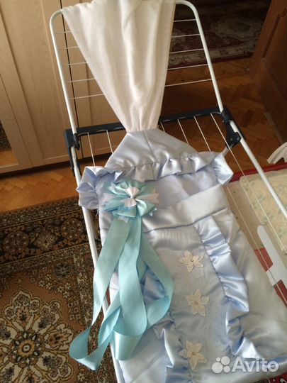 Конверт на выписку из роддома для мальчика