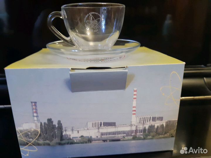 Чайная пара, Франция, к 30 летию каэс. С логотипом