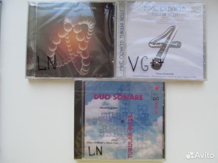 Mike Oldfield CD-audio Фирменные