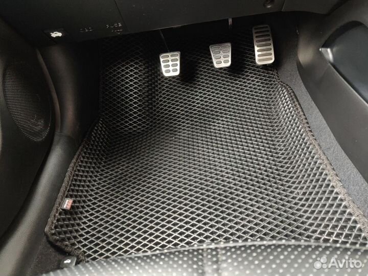 Коврики Ева Эва EVA Хендай Солярис 1 с бортами