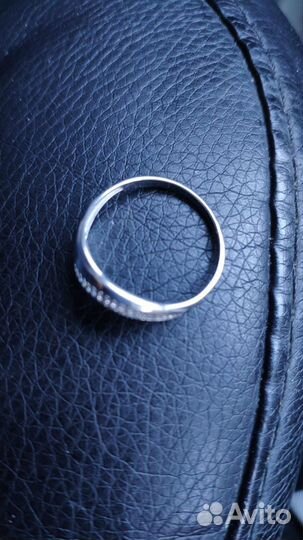Кольцо женское серебряное