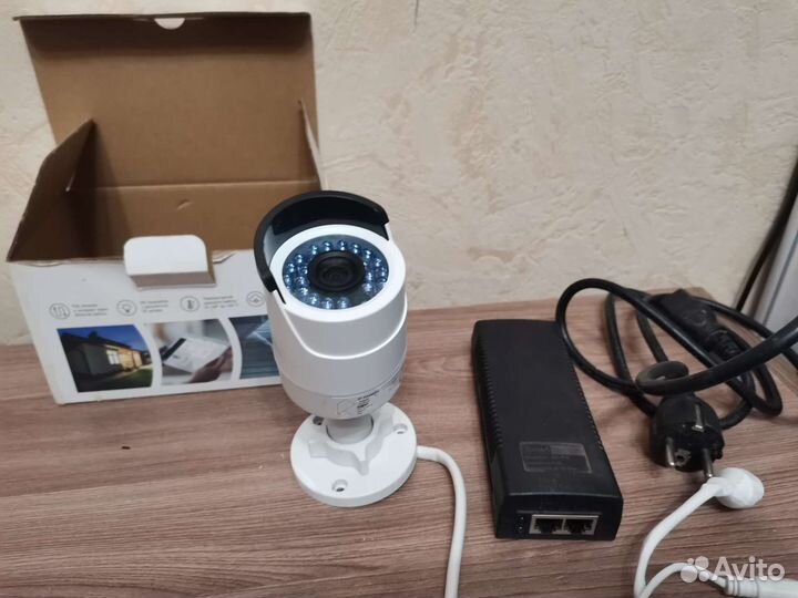 Комплект видеонаблюдения ip камера