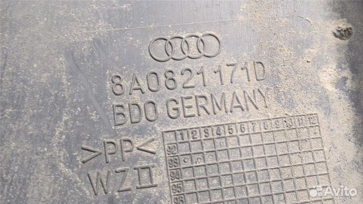 Защита арок (подкрылок) Audi 80 (B4), 1993