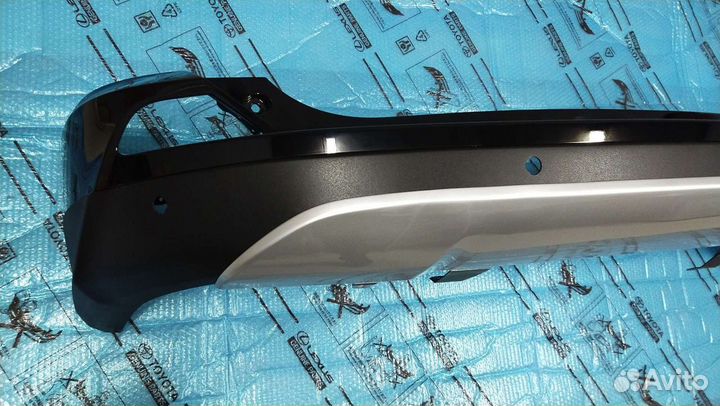 Бампер задний Toyota RAV4 IV CA40 Рестайлинг