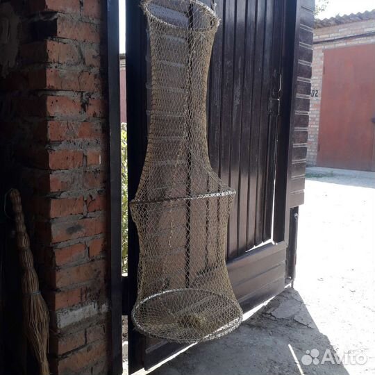 Садок новый с алюминевыми кольцами