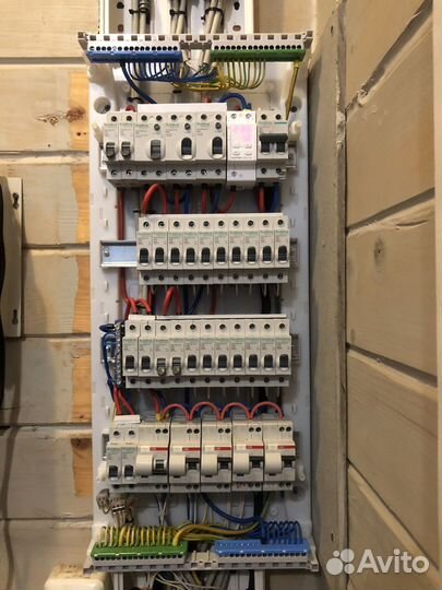 Замена проводки,перенос розеток и выключателей