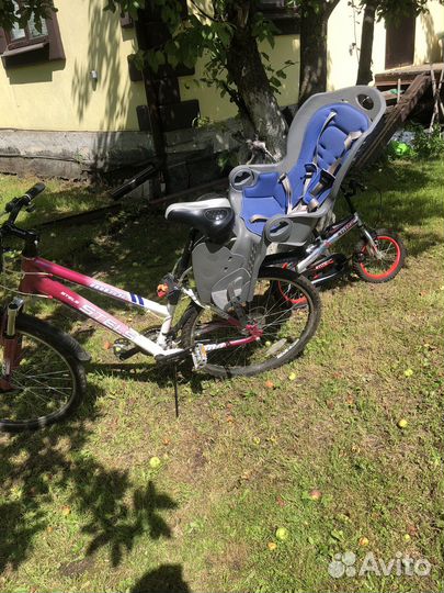 Детское Велокресло Kindersitz. Германия. До 22 кг