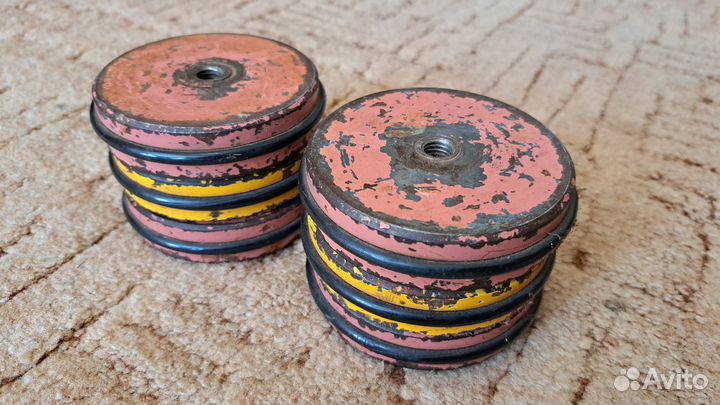 Блины для гантели б/у