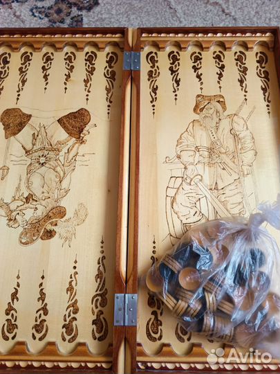 Нарды ручной работы дерево