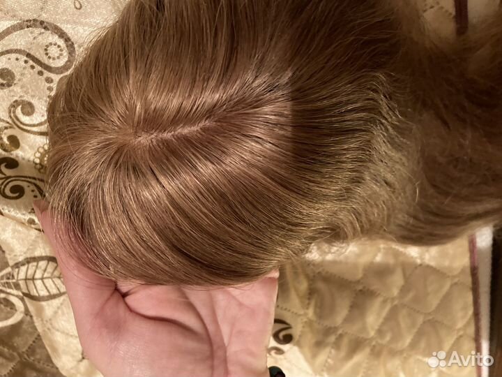 Накладка из натуральных волос