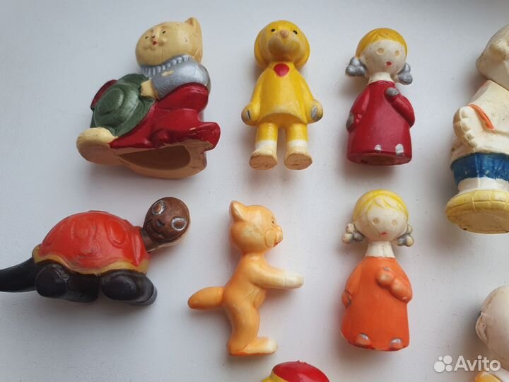 Игрушки колкий пластик СССР