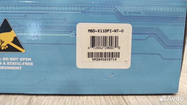Материнская плата Supermicro X11DPI-NT-O новая