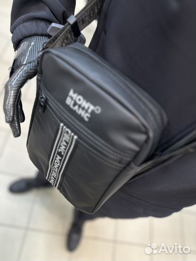 Сумка мужская через плечо Mont Blanc