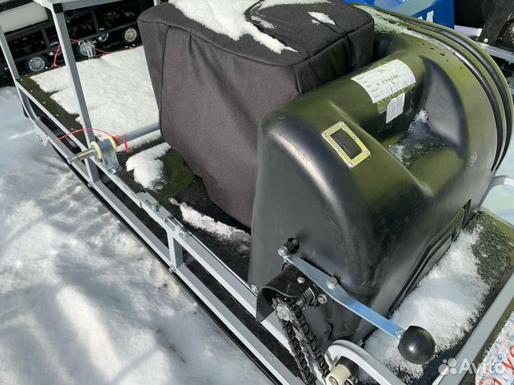 Мотобуксировщик Ураган сибирь 15 л.с