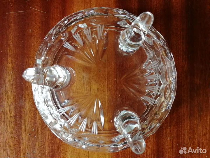 Хрустальная конфетница (салатница) СССР