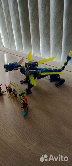 Лего Ниндзяго кибер дракон джея