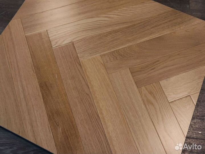 Паркет / Паркетная доска елочка замковая