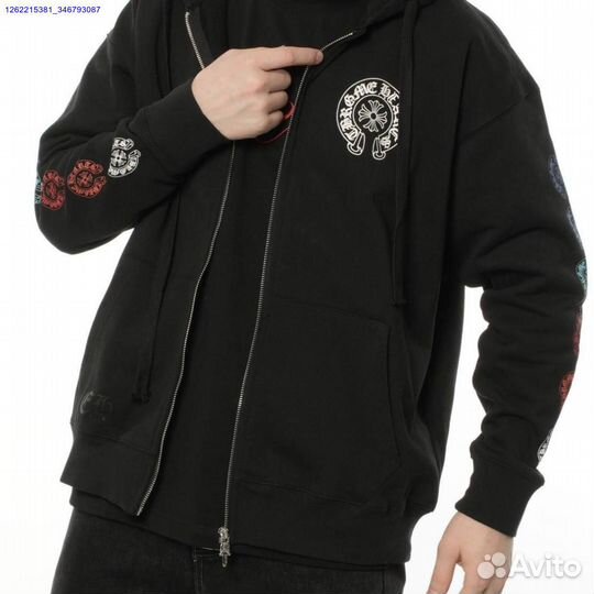 Зип худи Chrome Hearts эксклюзив (Арт.80578)