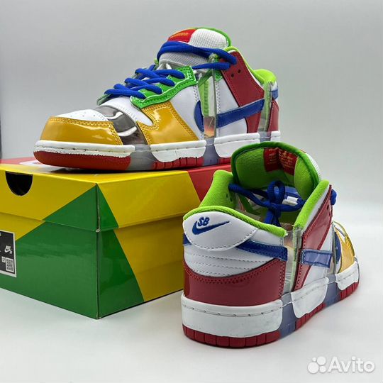 Кроссовки Nike SB Dunk Low X EBay Sandy Bodecker