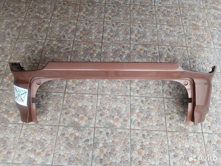 Задний бампер hyundai creta (верхняя часть)