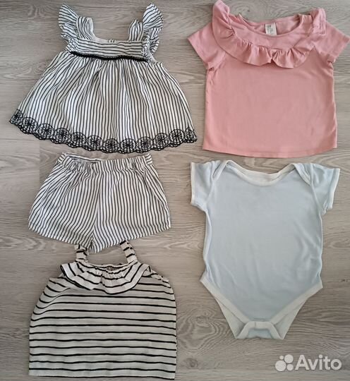 Вещи для девочки р. 74 - 86 (Zara,H&M,Disney,Next)