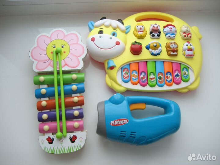 Ксилофон, пианино и муз.фонарь