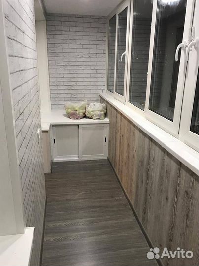 Пластиковый балкон с установкой