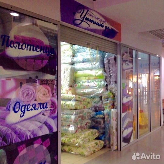 Одеяло лебяжий пух (зима) в тике