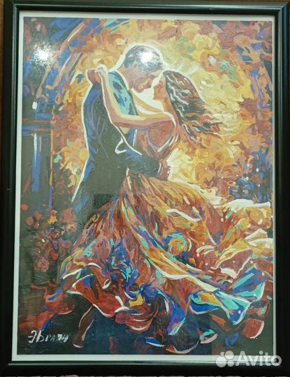 Интерьерная картина ручная работа