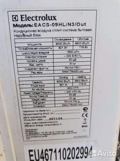 Кондиционер бу