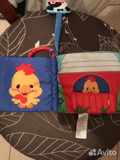 Развивающая игрушка-книжка для малыша Fisher Price