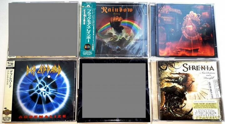 Диски CD, SHM-CD, LP
