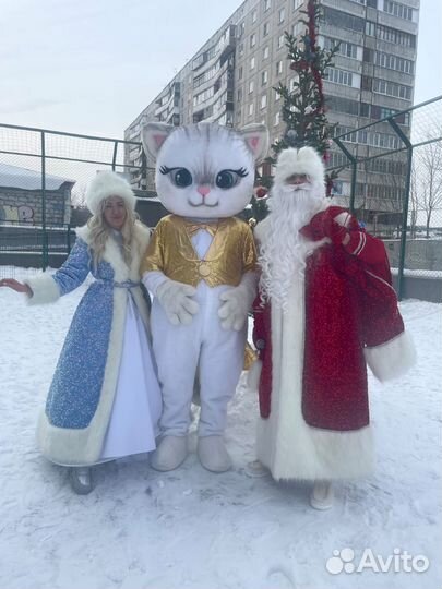 Костюм деда мороза и снегурочки