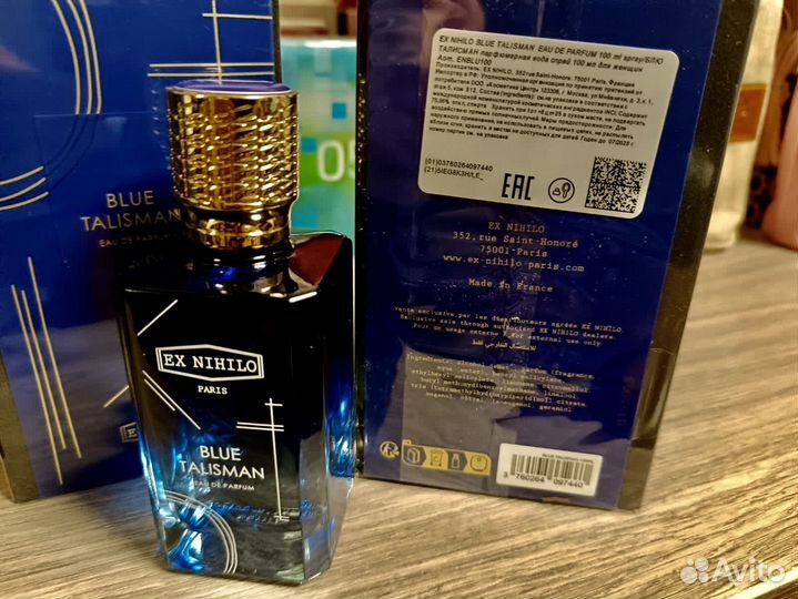 Парфюм EX nihilo blue talisman 100 ml
