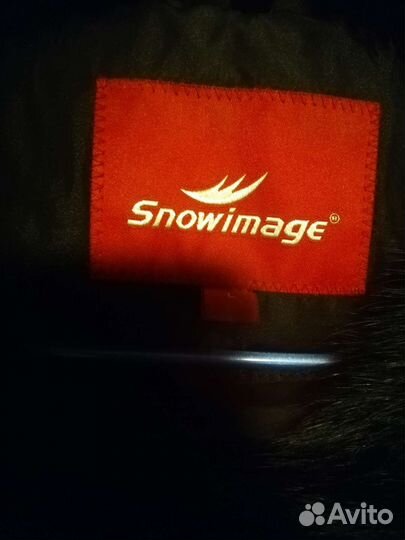 Пуховик зимний женский