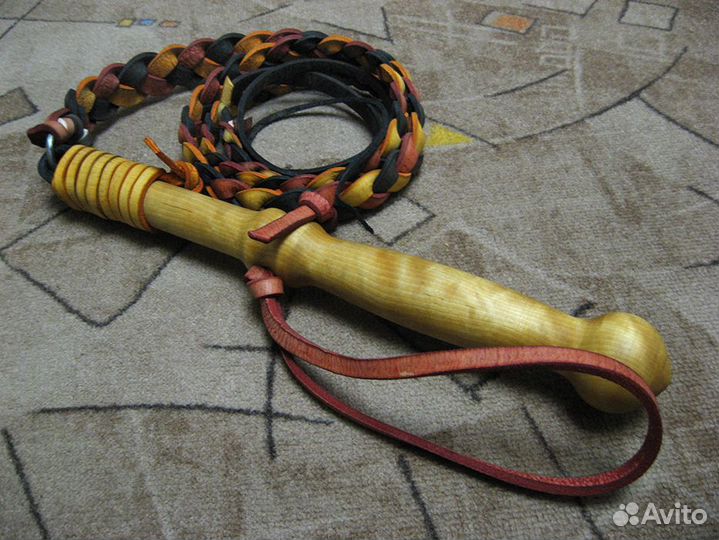 Кнут из сыромятной кожи