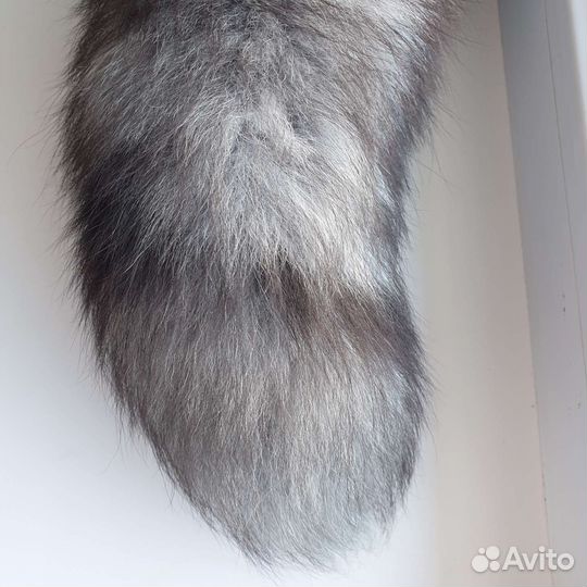 Хвост чернобурки с карабином