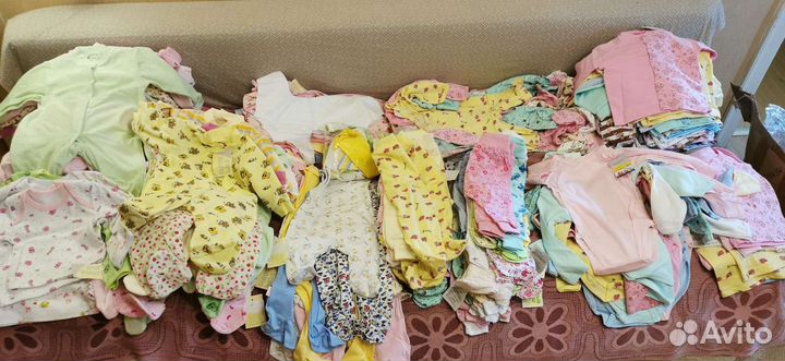 Детская одежда на детей до года, новая от 5 штук