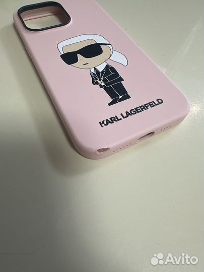 Чехлы iPhone 14 Pro Max Karl Lagerfeld ориг