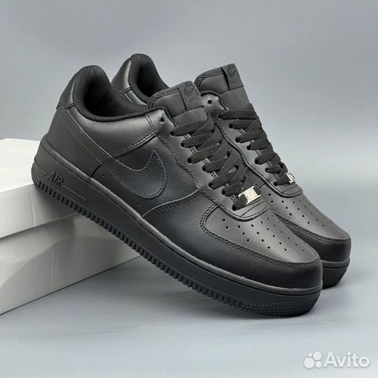 Мужские кроссовки Nike Air Force 1 Black