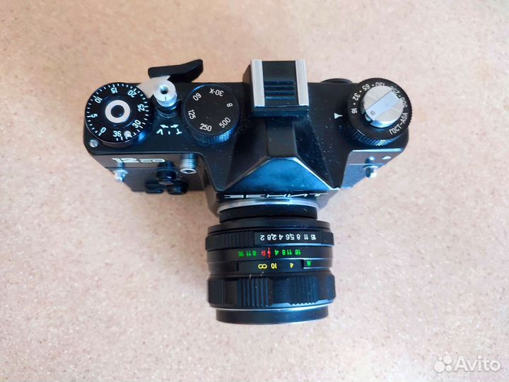Плёночный фотоаппарат зенит-12 сд